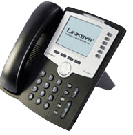 Linksys SPA962 VoIP Phone- 6 Lines Color LCD