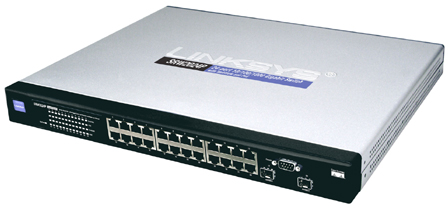 SRW2024P - 24-port 10/100/1000 Switch with WebView and PoE